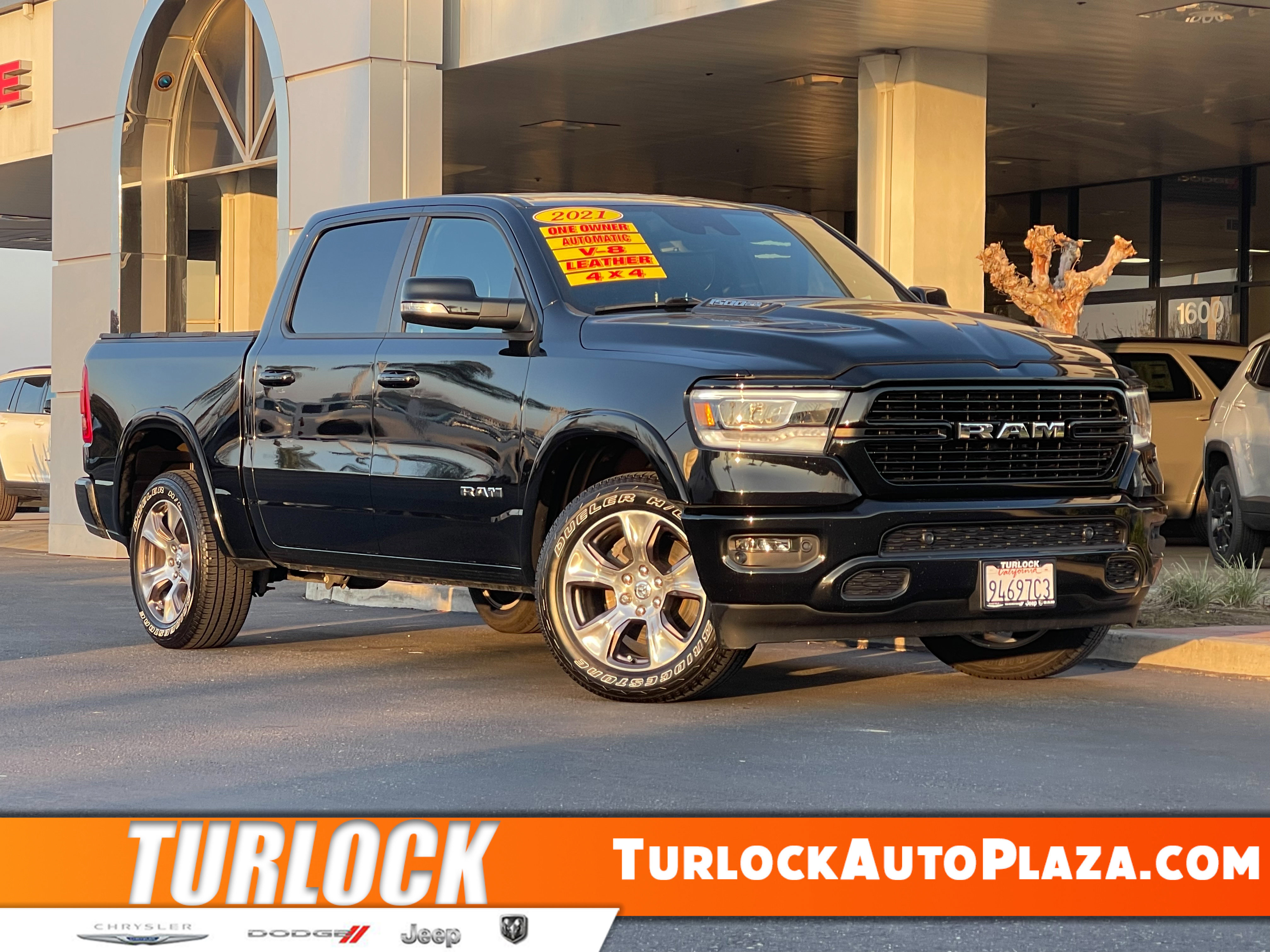 Used 2021 RAM 1500 Laramie w/ Sport Appearance Package image 1