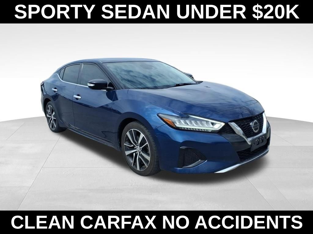 Used 2021 Nissan Maxima 3.5 SV w/ Floor Mat Group FWD image 1