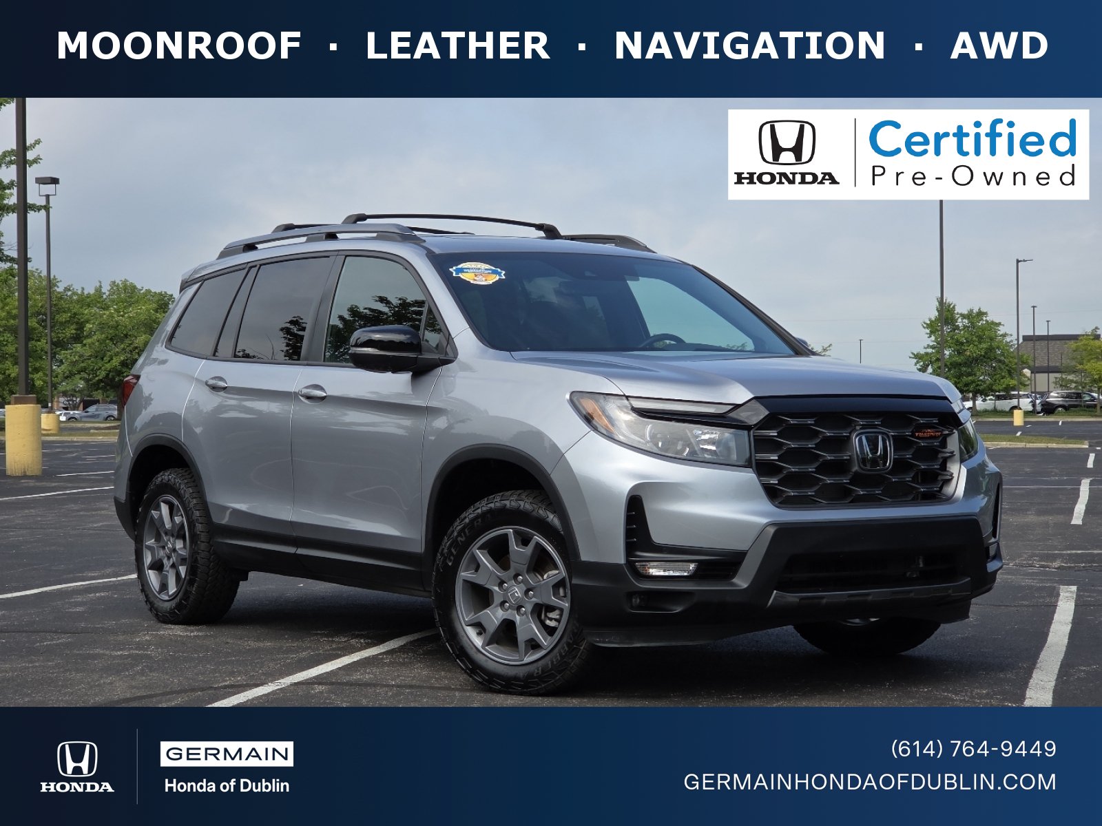 Certified 2025 Honda Passport TrailSport video 1
