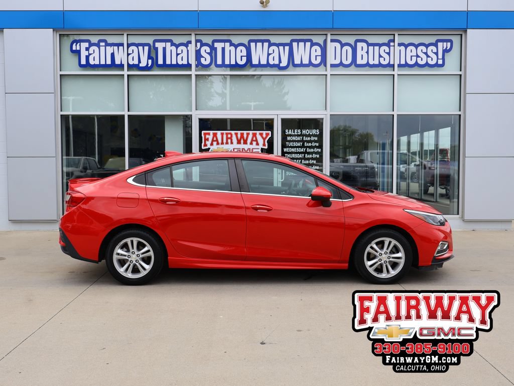 Certified 2017 Chevrolet Cruze LT w/ Convenience Package