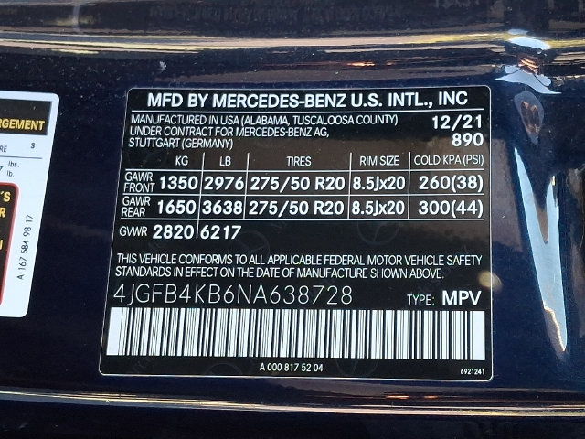 Used 2022 Mercedes-Benz GLE 350 4MATIC w/ Premium Package image 28