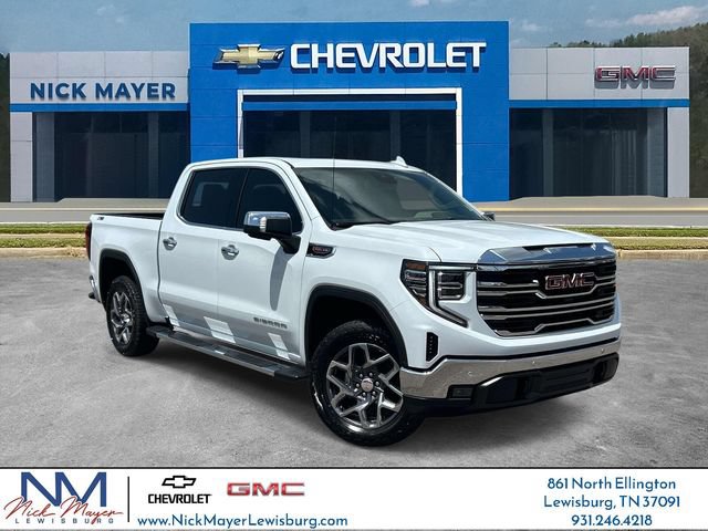 New 2026 GMC Sierra 1500 SLT w/ SLT Premium Plus Package AWD/4WD 360° Tour