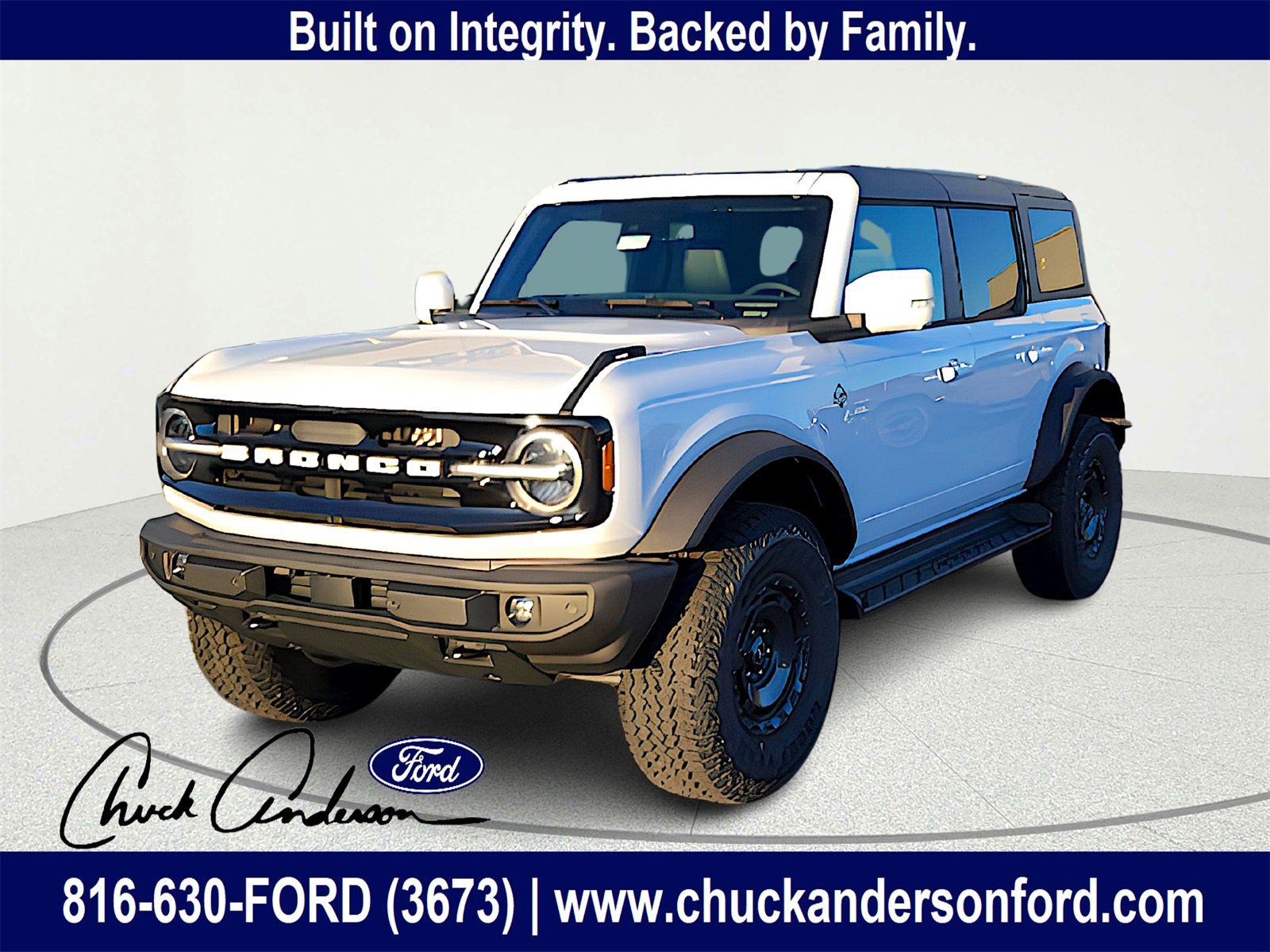 New 2025 Ford Bronco Outer Banks w/ Sasquatch Package