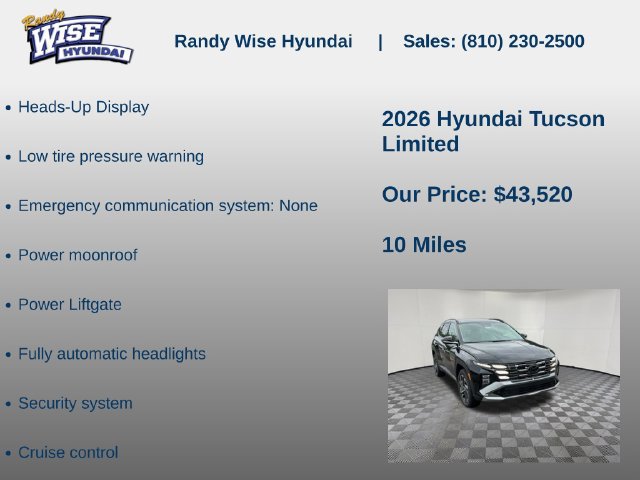 New 2026 Hyundai Tucson Limited AWD/4WD image 10