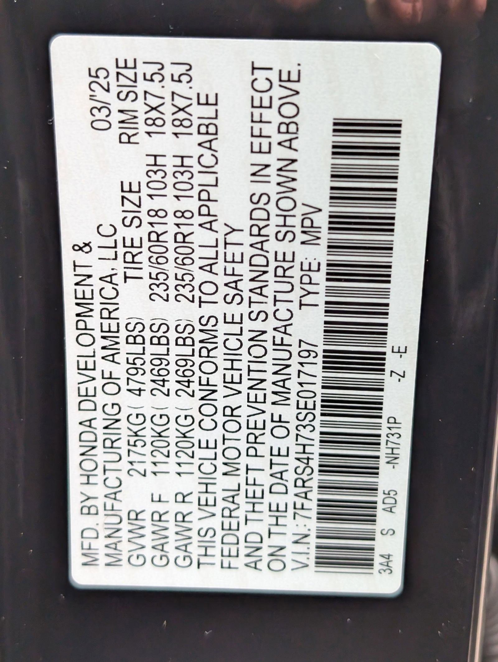 Used 2025 Honda CR-V EX-L image 22