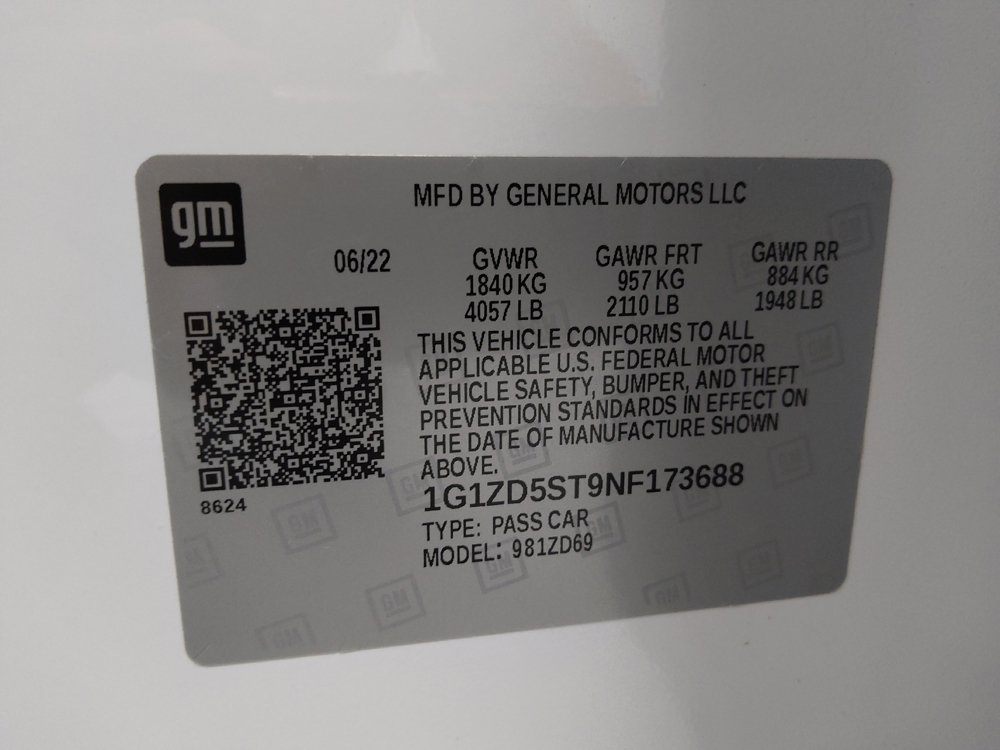 Used 2022 Chevrolet Malibu LT FWD image 33