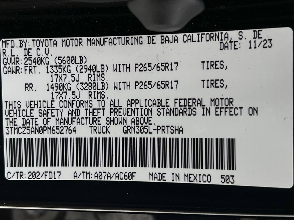 Used 2023 Toyota Tacoma TRD Sport image 22