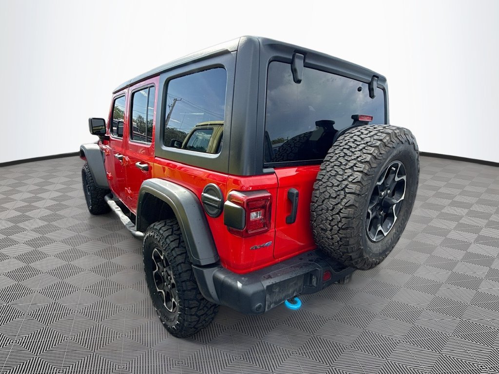 Certified 2021 Jeep Wrangler Unlimited Rubicon 4xe w/ Steel Bumper Group AWD/4WD image 2