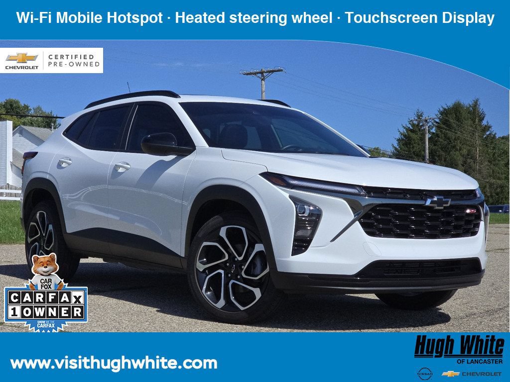 Used 2025 Chevrolet Trax RS w/ Sunroof Package