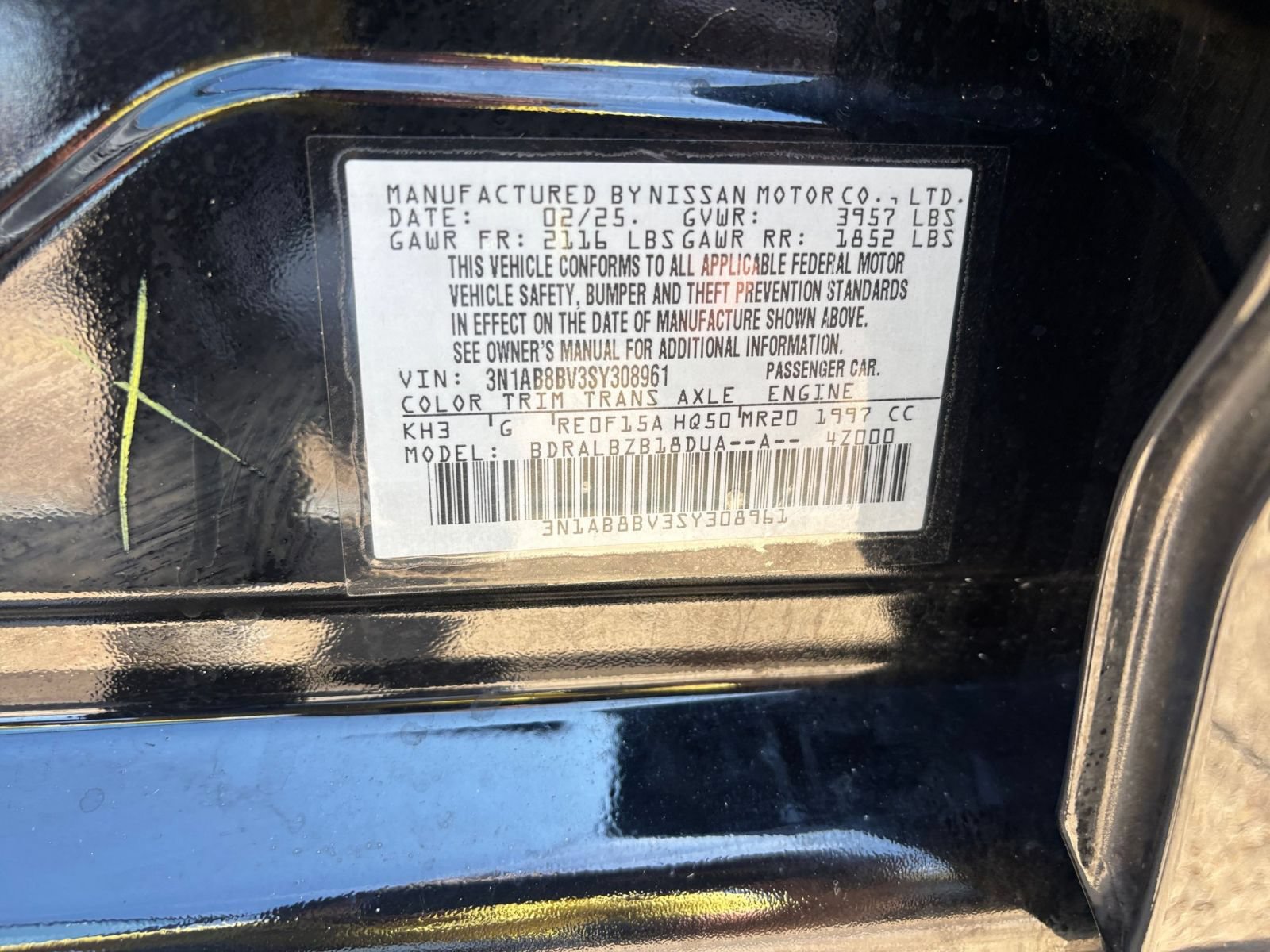 Used 2025 Nissan Sentra S FWD image 26