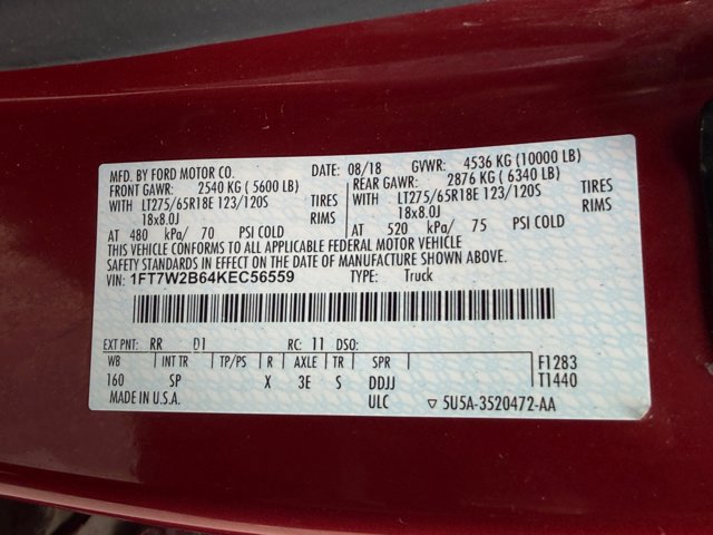 Used 2019 Ford F250 King Ranch w/ Snow Plow Prep Package image 41