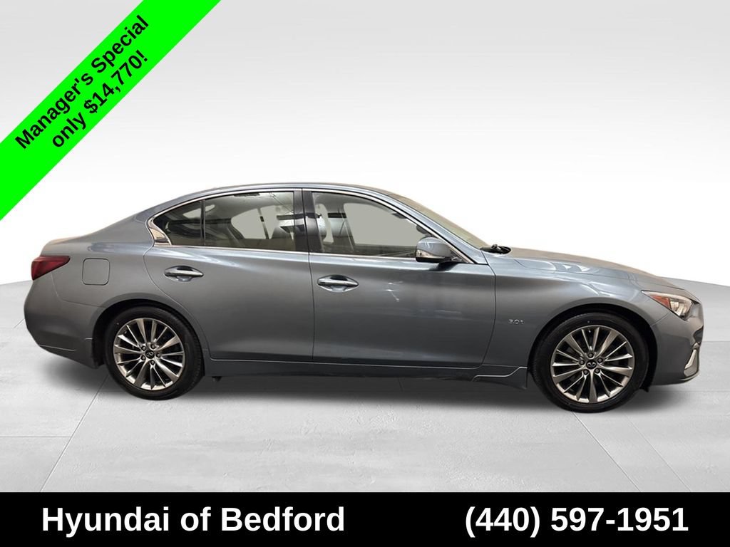 Used 2020 INFINITI Q50 Luxe w/ Cargo Package RWD image 4