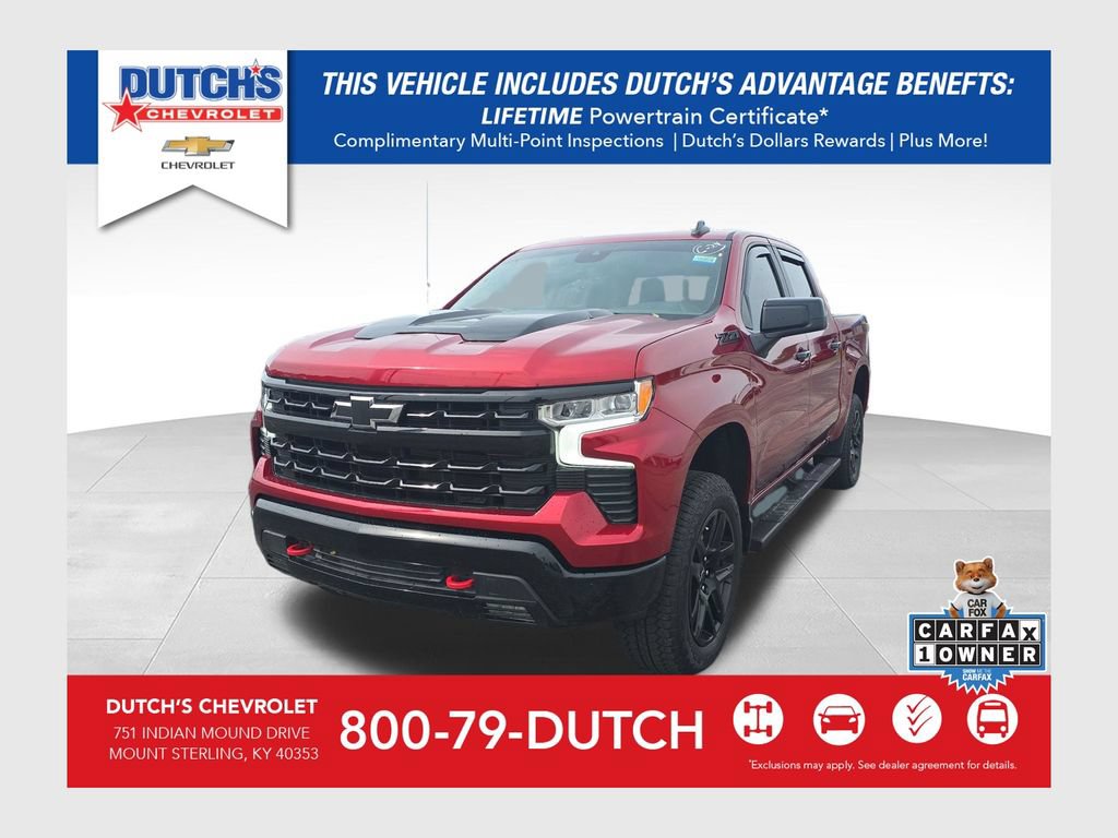 Used 2025 Chevrolet Silverado 1500 LT Trail Boss w/ Convenience Package II AWD/4WD image 1
