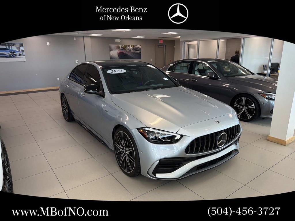 Used 2023 Mercedes-Benz C 43 AMG 4MATIC Sedan video 1