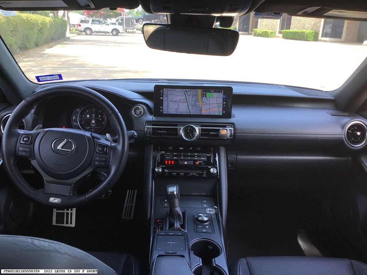 Used 2022 Lexus IS 350 F Sport w/ Navigation Package RWD image 12