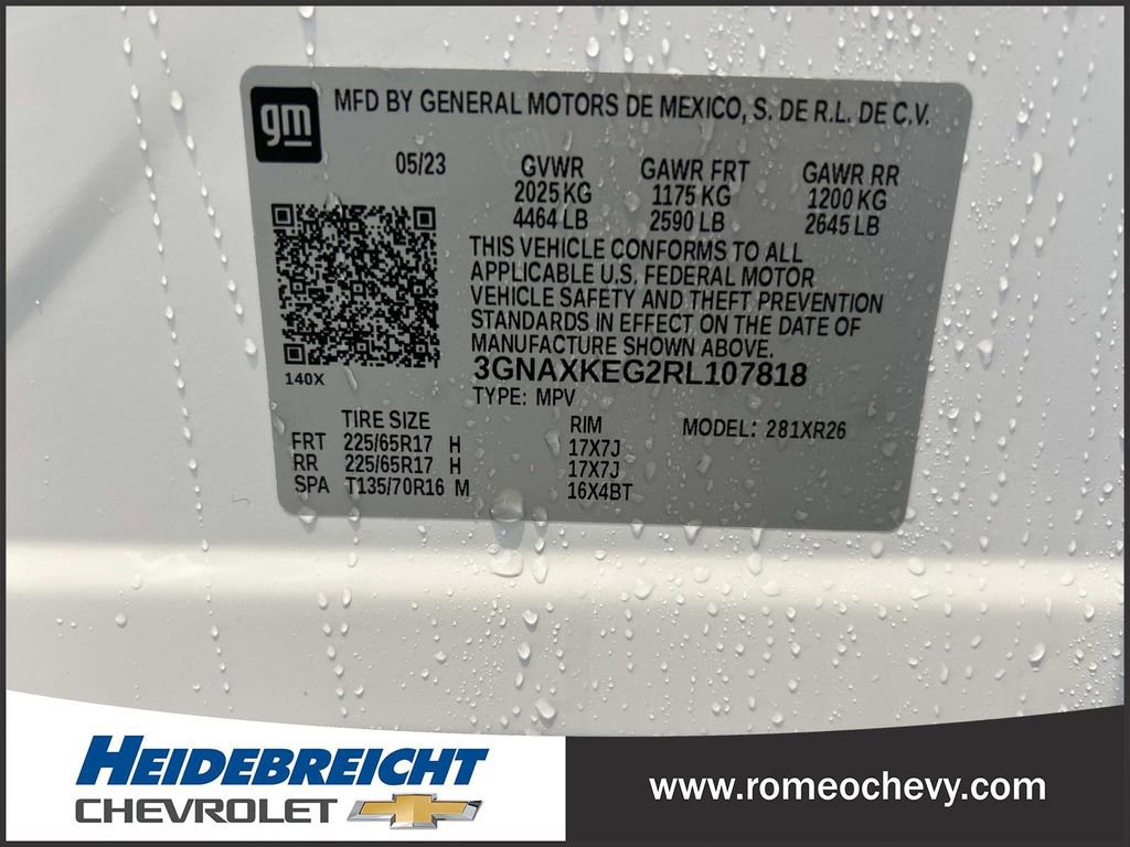 Used 2024 Chevrolet Equinox LT w/ LPO, Floor Liner Package image 8