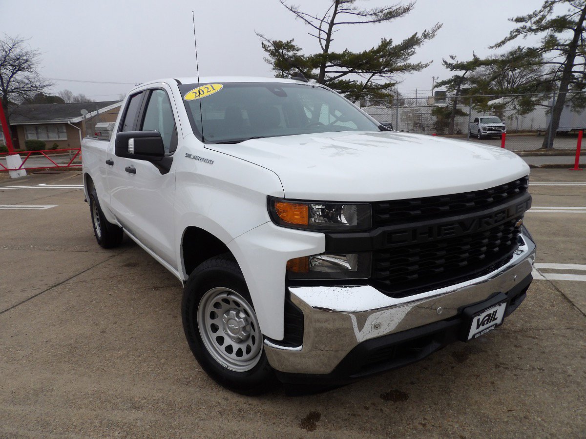 Used 2021 Chevrolet Silverado 1500 W/T w/ WT Safety Package RWD image 1