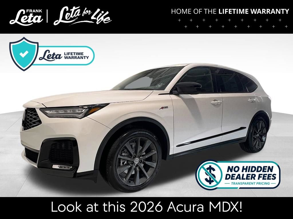 New 2026 Acura MDX A-Spec
