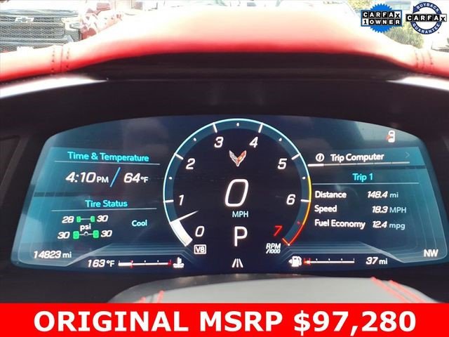 Certified 2024 Chevrolet Corvette Stingray Premium Conv w/ Z51 Performance Package image 12
