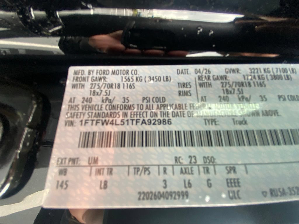 Used 2026 Ford F150 Tremor w/ Tow/Haul Package AWD/4WD image 30