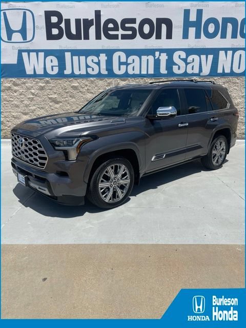 Used 2024 Toyota Sequoia Capstone AWD/4WD video 1