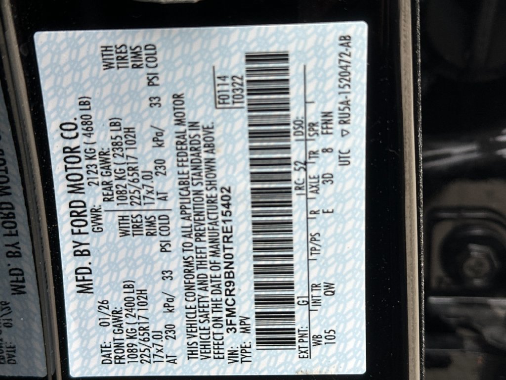 Used 2026 Ford Bronco Sport Big Bend AWD/4WD image 29
