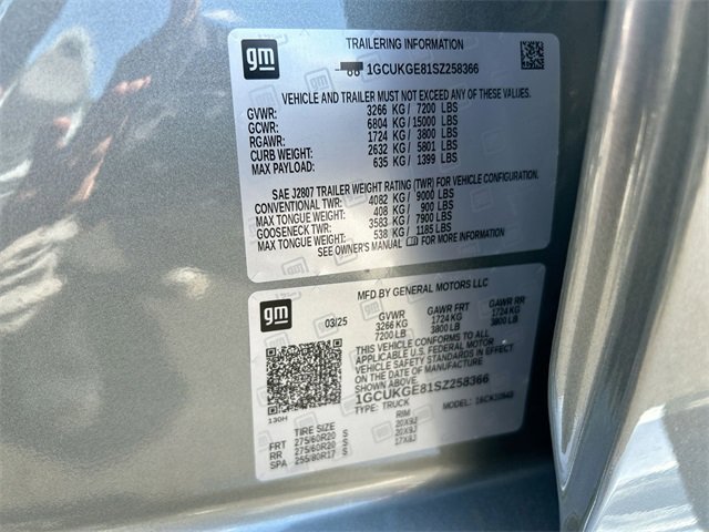 New 2025 Chevrolet Silverado 1500 LTZ image 35