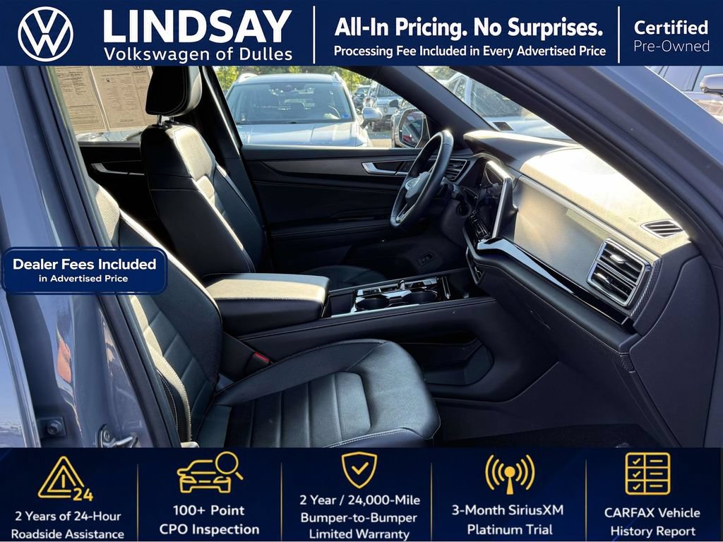 Certified 2024 Volkswagen Atlas Cross Sport SEL R-Line AWD/4WD image 13