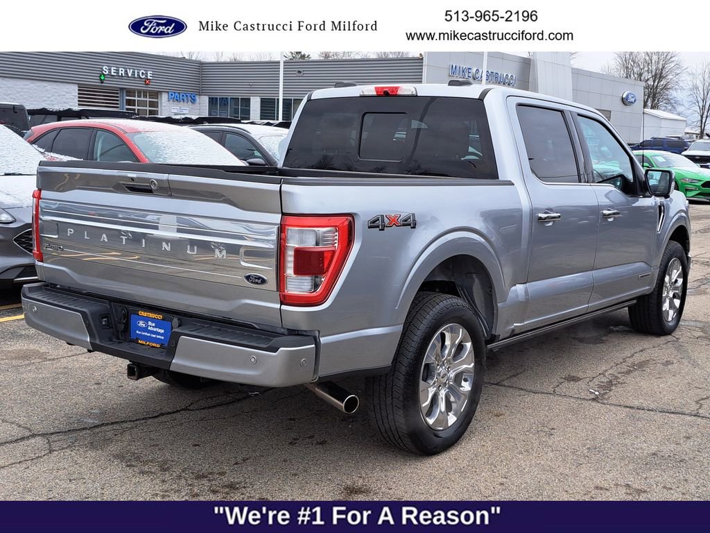 Certified 2023 Ford F150 Platinum w/ Equipment Group 701A High image 5