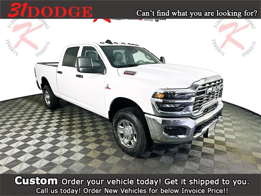 New 2025 RAM 2500 Tradesman w/ Chrome Appearance Group