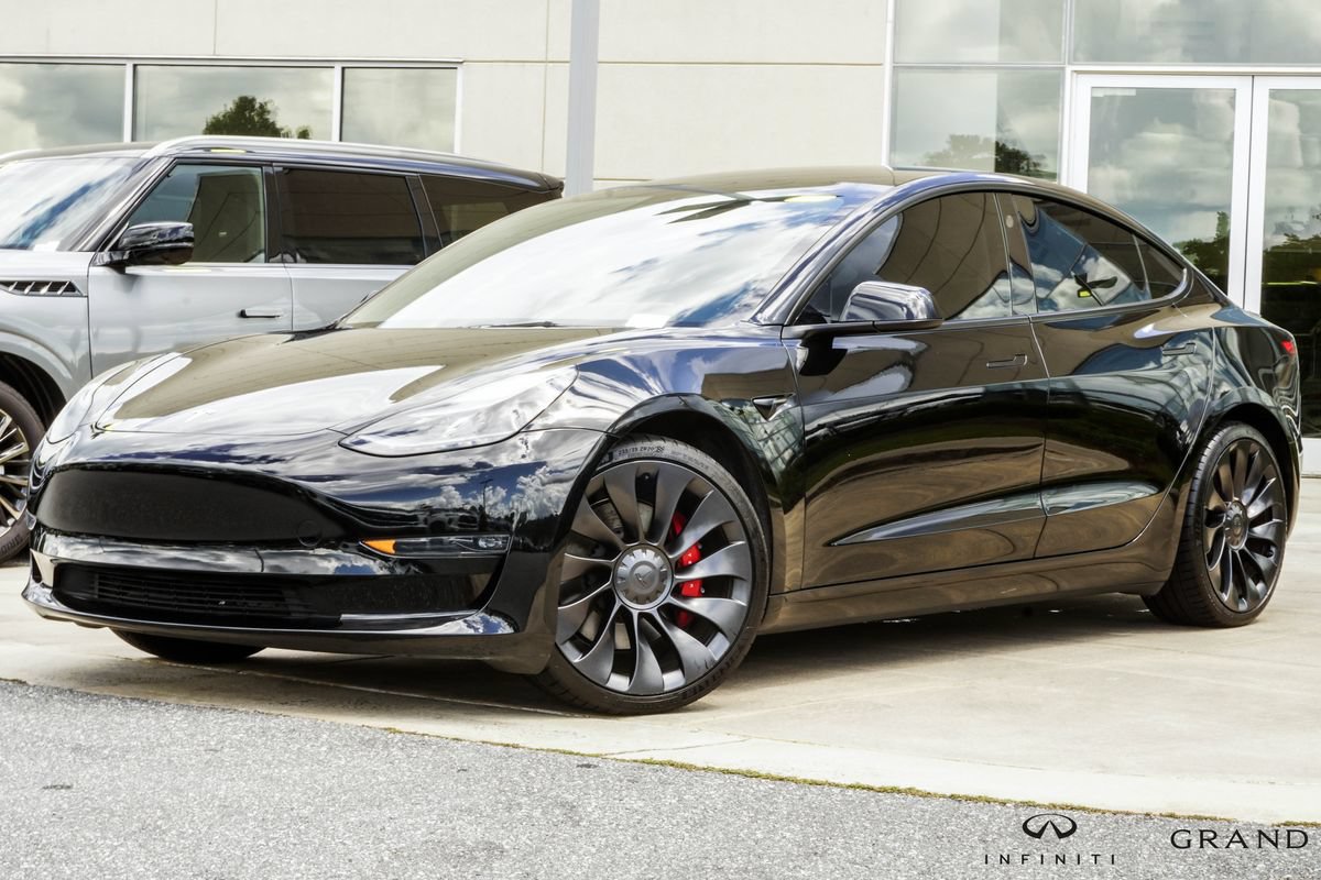 Used 2023 Tesla Model 3 Performance AWD/4WD image 1