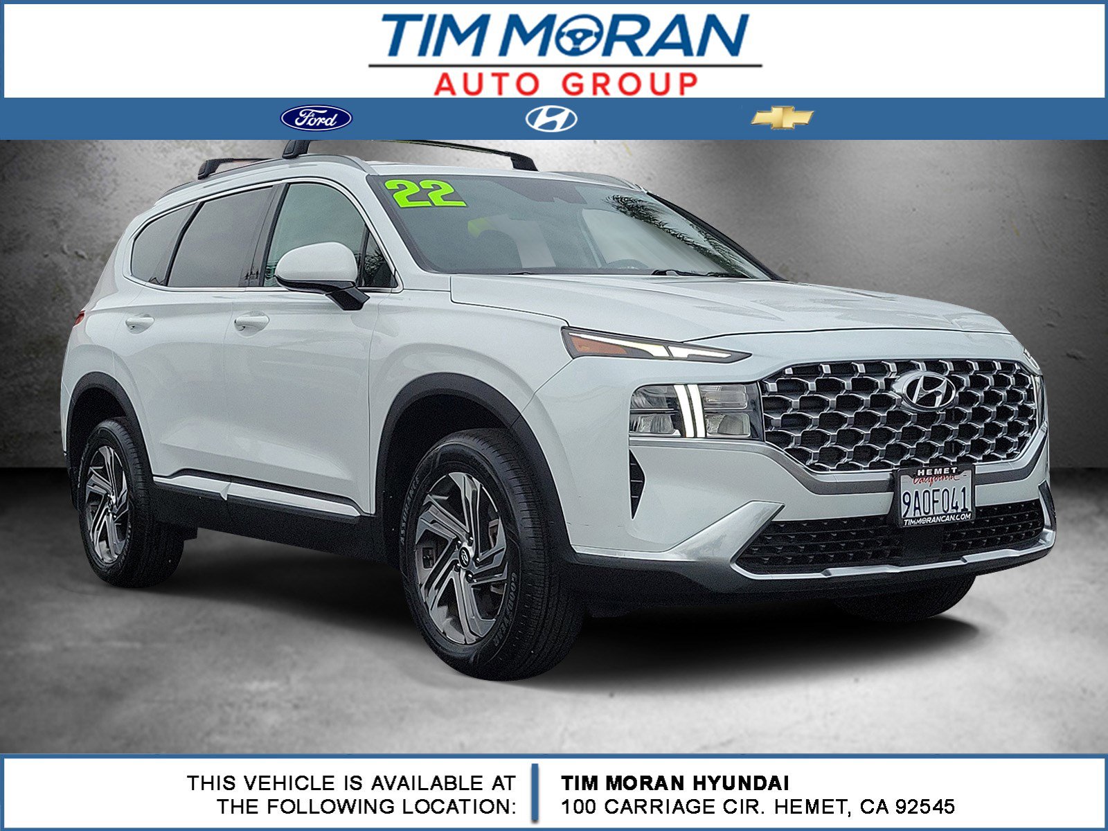 Certified 2022 Hyundai Santa Fe SEL