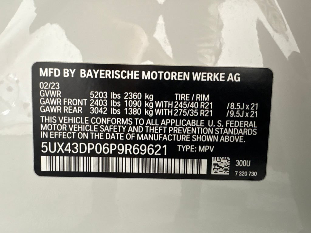 Certified 2023 BMW X3 sDrive30i w/ Premium Package RWD image 35