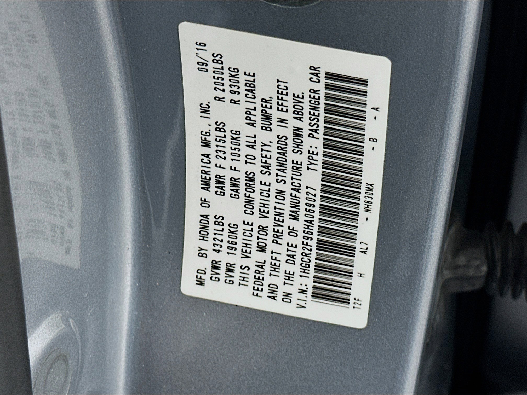 Used 2017 Honda Accord EX-L image 12