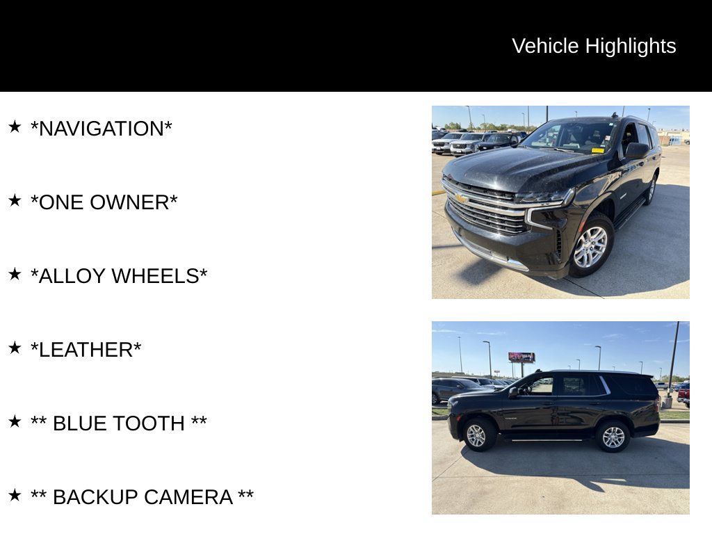 Used 2024 Chevrolet Tahoe LT RWD image 4