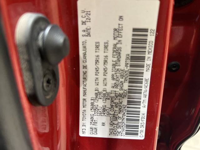 Used 2022 Toyota Tacoma SR w/ SR Convenience Package RWD image 29