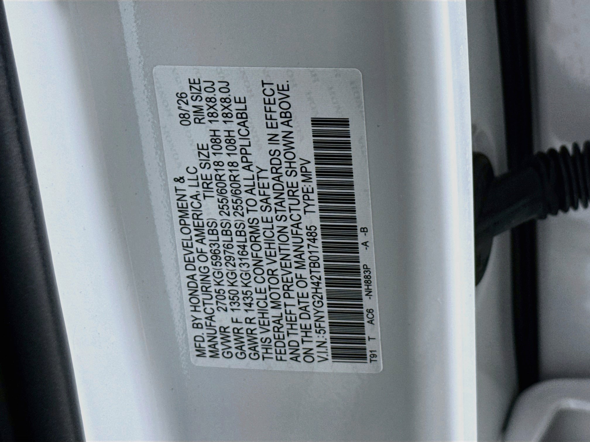 New 2026 Honda Pilot EX-L image 40