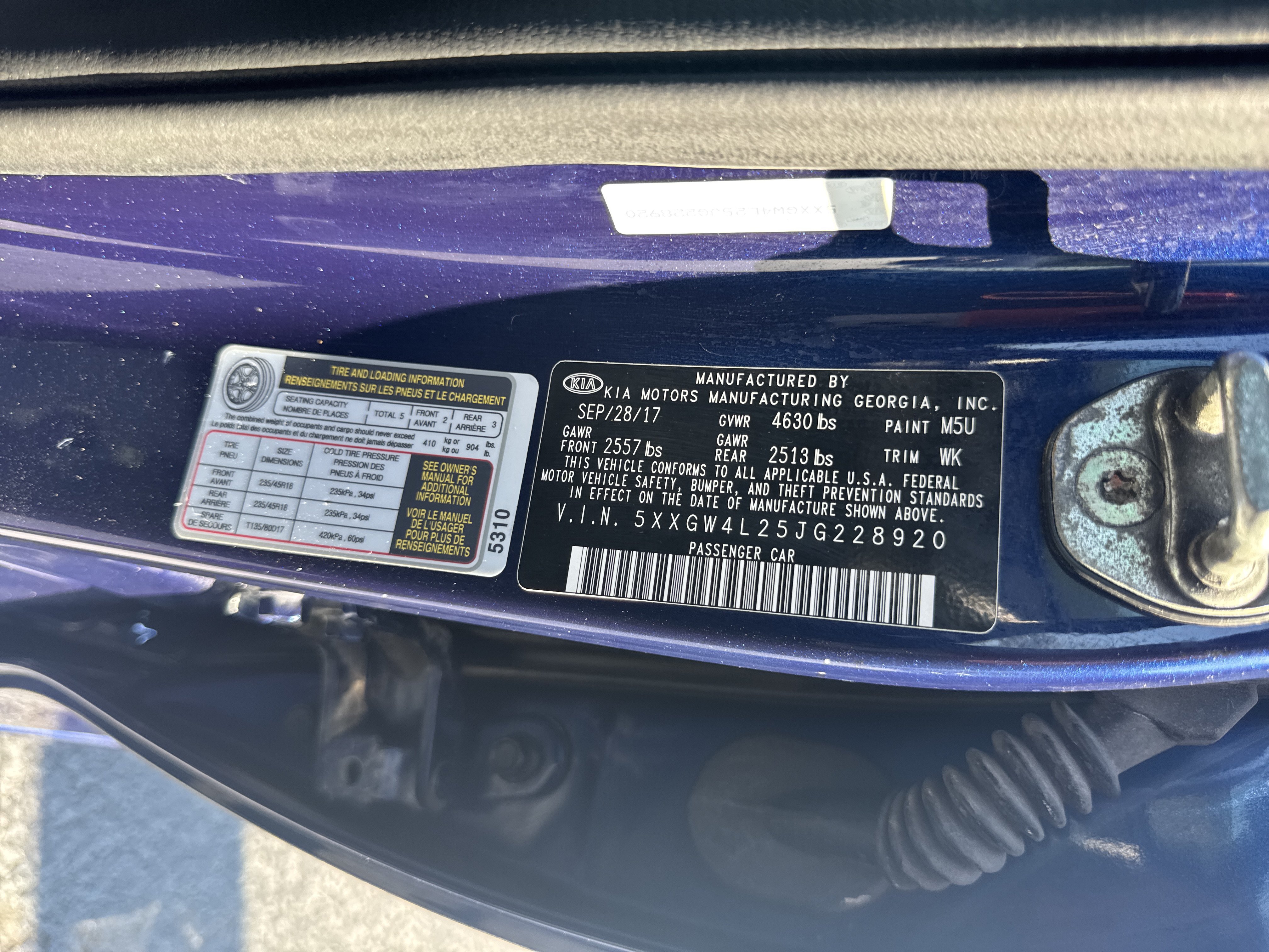 Used 2018 Kia Optima SX FWD image 26