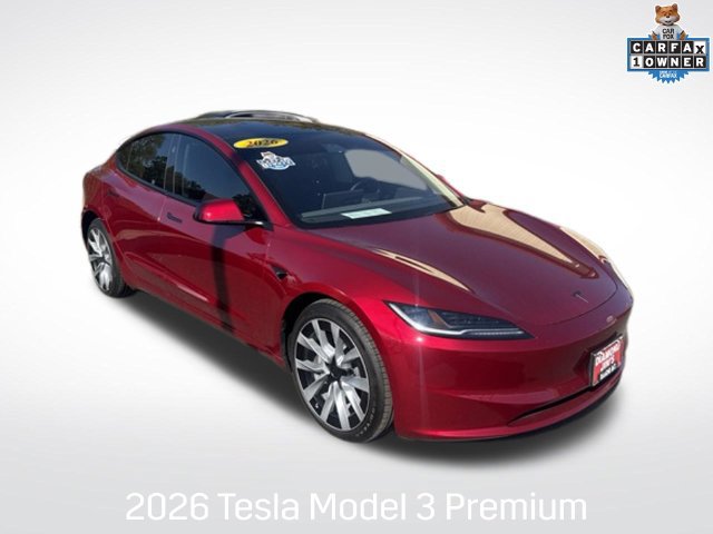 Used 2026 Tesla Model 3 AWD/4WD image 1