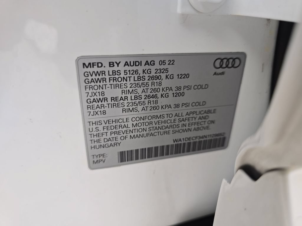 Used 2022 Audi Q3 2.0T Premium w/ Convenience Package AWD/4WD image 33