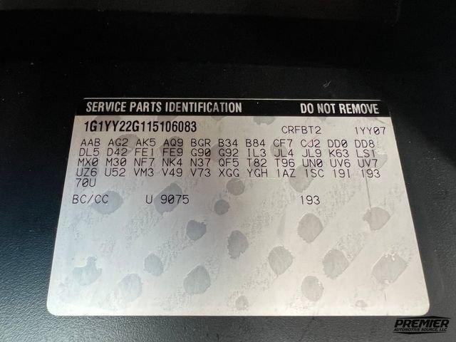 Used 2001 Chevrolet Corvette Coupe w/ Preferred Equipment Group2 image 20