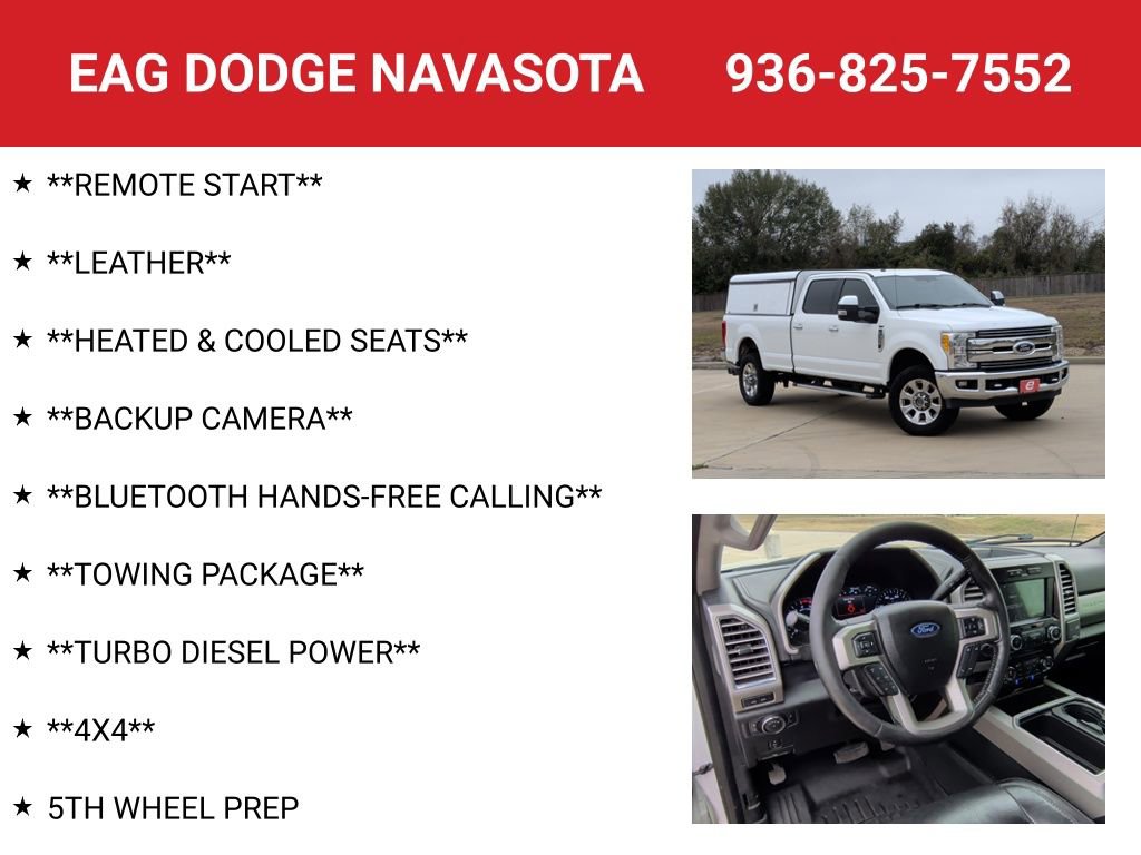 Used 2017 Ford F350 Lariat w/ Chrome Package image 4