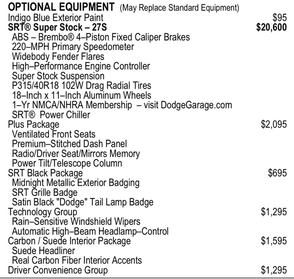 Used 2022 Dodge Challenger SRT Super Stock image 34
