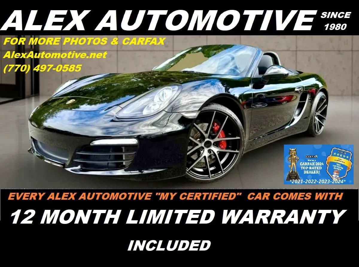 Used 2015 Porsche Boxster S