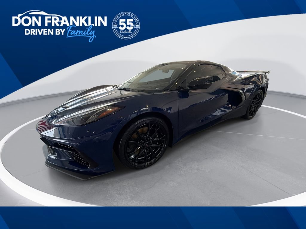 Used 2025 Chevrolet Corvette Stingray Premium Conv w/ Z51 Performance Package RWD image 1