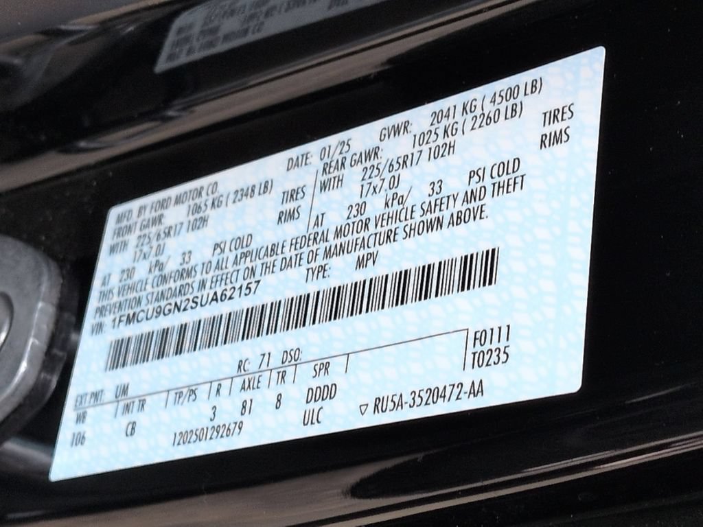 Used 2025 Ford Escape Active AWD/4WD image 35