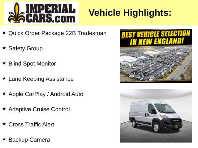 Used 2026 RAM ProMaster 1500 w/ Safety Group FWD image 8