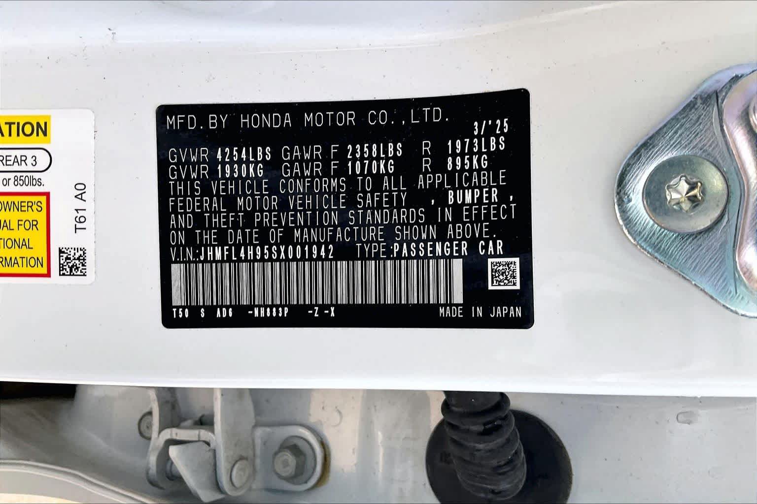 Used 2025 Honda Civic Sport Touring image 35