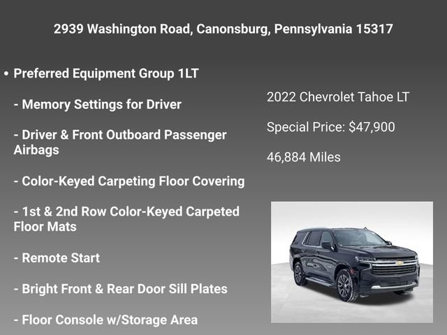 Used 2022 Chevrolet Tahoe LT image 5