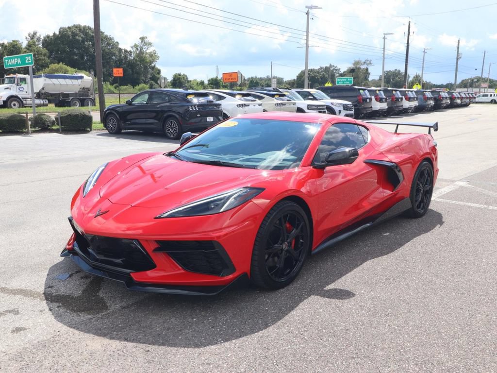 Used 2021 Chevrolet Corvette Stingray Premium Cpe w/ Z51 Performance Package RWD image 3
